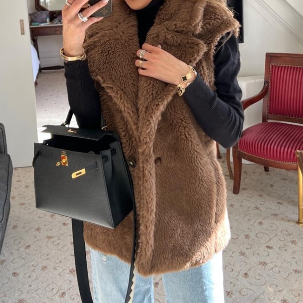 Express Teddy Vest